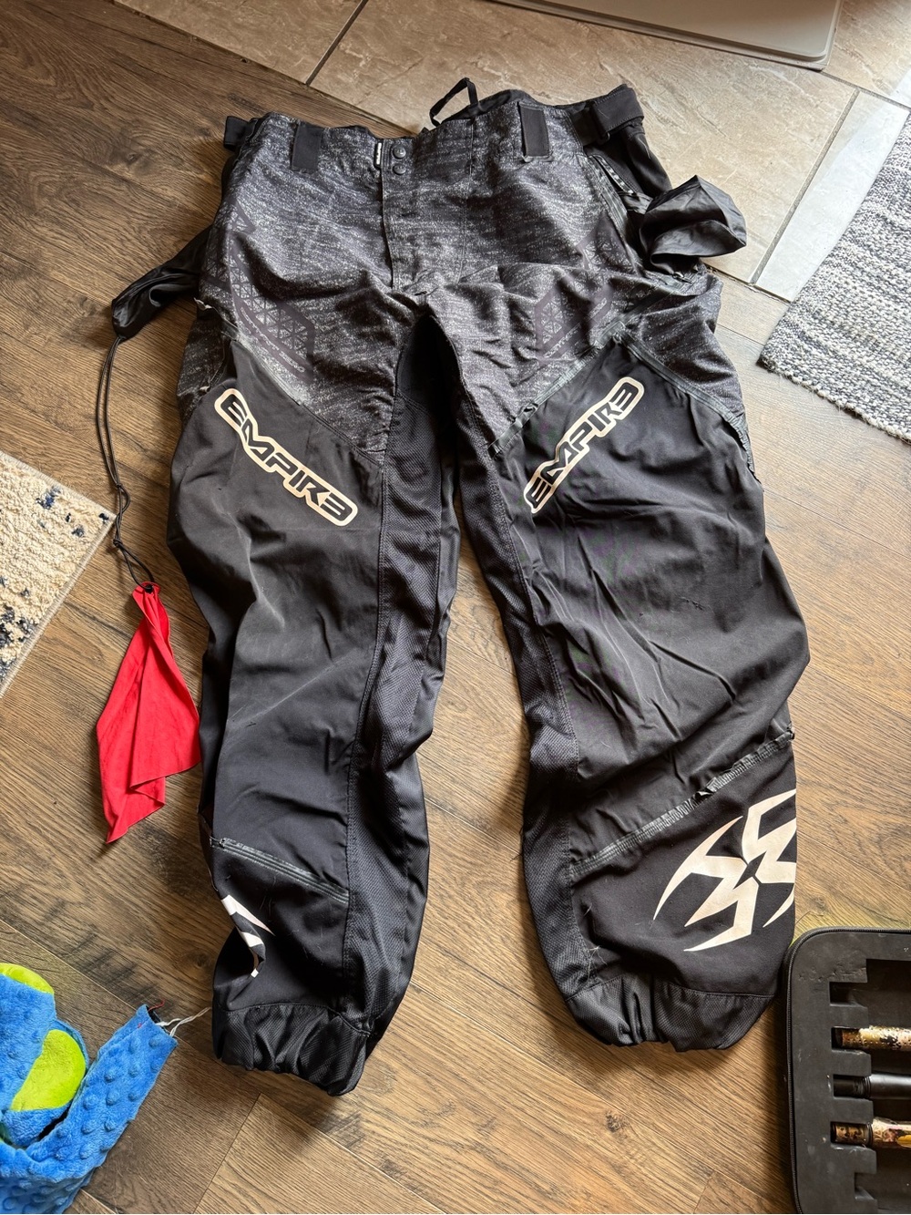 Men's Black Casual Paintball Pants — Durable Active Fit